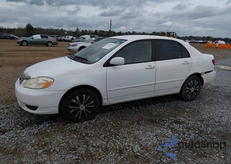 2004 Toyota Corolla Le from USA, damaged, VIN JTDBR32E942042881